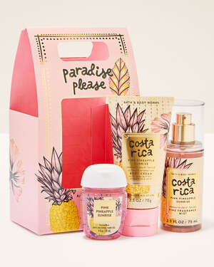 Pink Pineapple Sunrise Gift Set