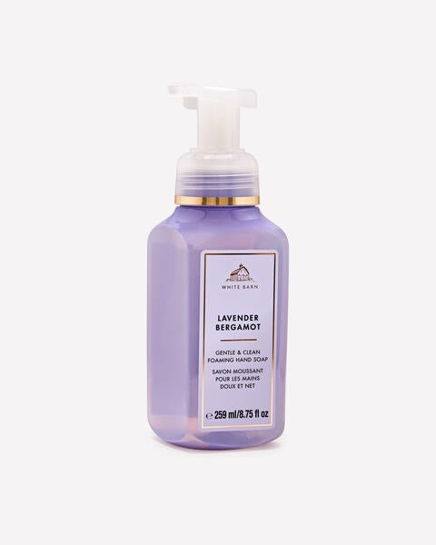 Savon moussant doux et net Lavender Bergamot