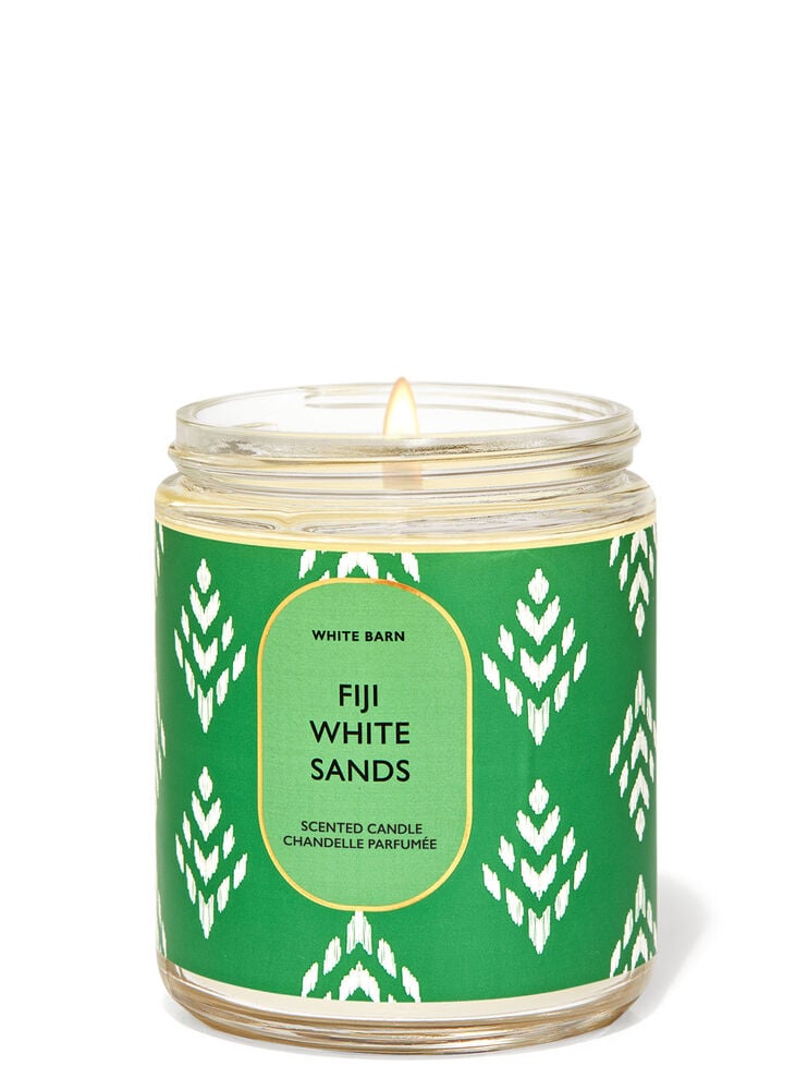 Fiji White Sands Single Wick Candle