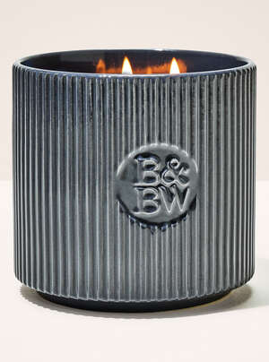 Mahogany Teakwood High Intensity 3-Wick Candle