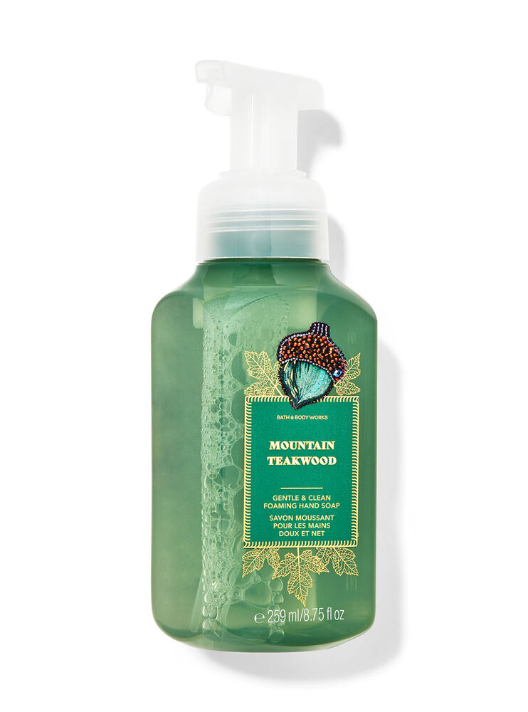 Mountain Teakwood Gentle & Clean Foaming Hand Soap