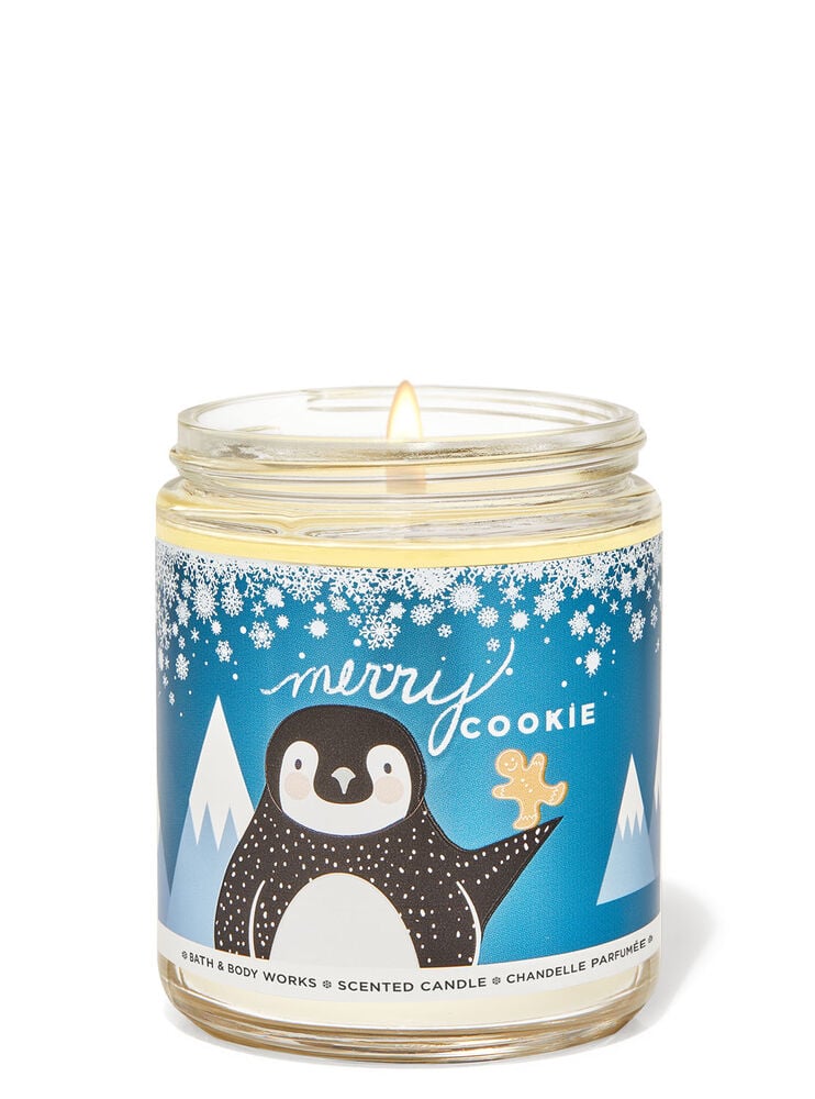 Merry Cookie Single Wick Candle