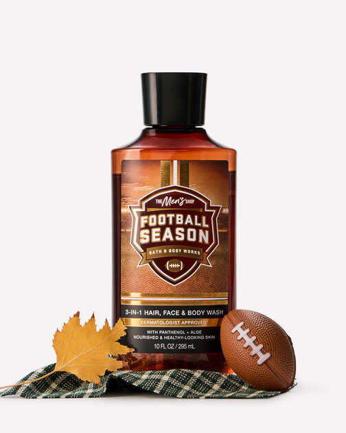 Football Season 3-in-1 Hair, Face & Body Wash