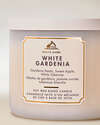 White Gardenia 3-Wick Candle