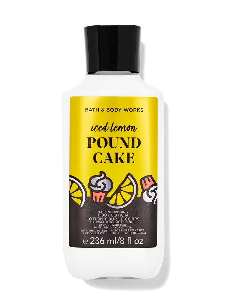 Iced Lemon Pound Cake Body Lotion Bath and Body Works