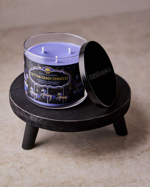 Cotton Candy Cobwebs 3-Wick Candle