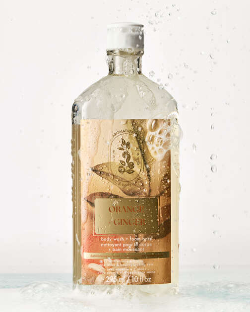 Orange Ginger Body Wash & Foam Bath