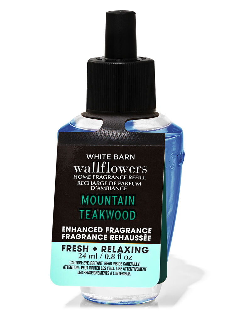 Mountain Teakwood Wallflowers Fragrance Refill