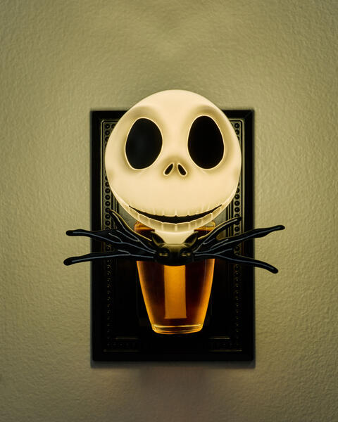 Jack Skellington Scent Control&trade; Nightlight Wallflowers Fragrance Plug