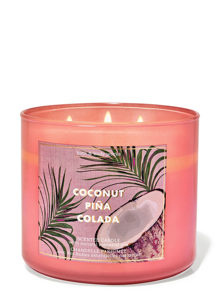 Coconut Piña Colada 3-Wick Candle