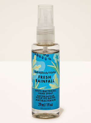 Fresh Rainfall Hand Sanitizer Spray
