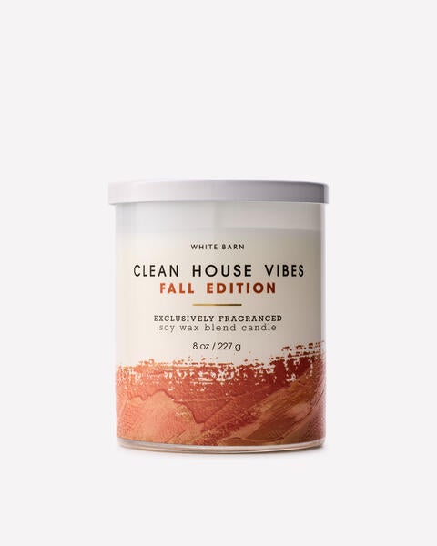 Clean House Vibes Fall Edition Single Wick Candle