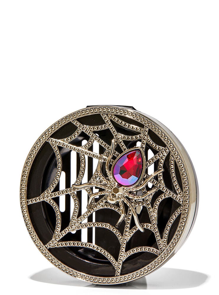 Sparkly Spiderweb Car Fragrance Holder Bath and Body Works