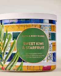 Sweet Kiwi & Starfruit 3-Wick Candle