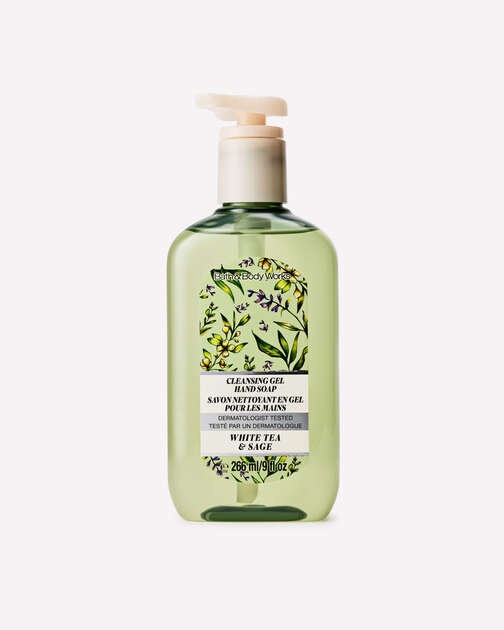 White Tea & Sage Cleansing Gel Hand Soap