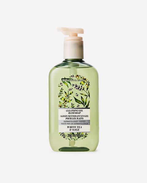 White Tea & Sage Cleansing Gel Hand Soap