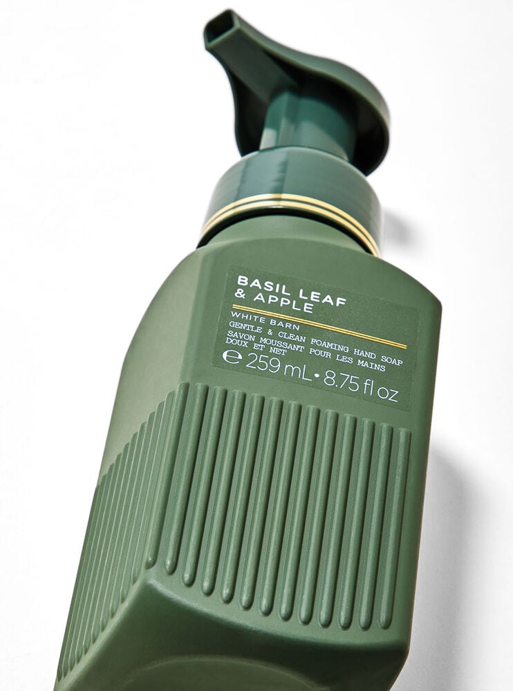 Basil Leaf & Apple Gentle & Clean Foaming Hand Soap Image 2