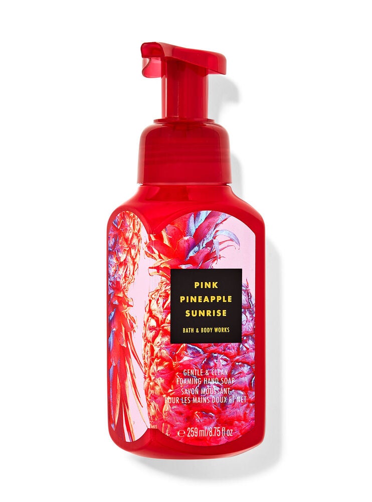 Pink Pineapple Sunrise Gentle & Clean Foaming Hand Soap | Bath and Body Works