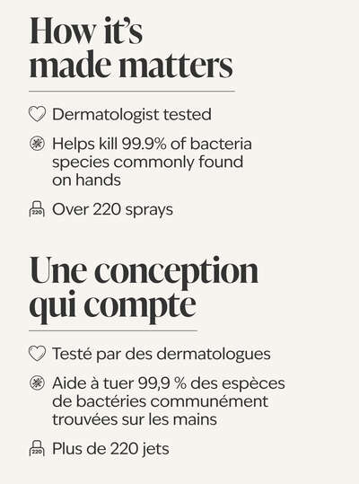 Fresh Rainfall Hand Sanitizer Spray