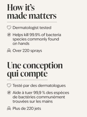 Fresh Rainfall Hand Sanitizer Spray