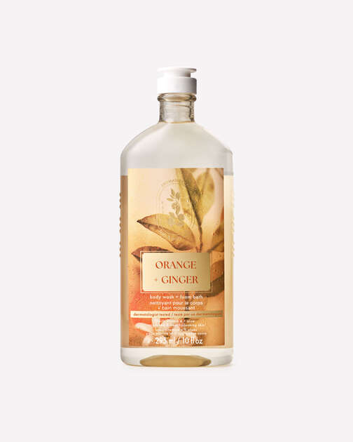 Orange Ginger Body Wash & Foam Bath
