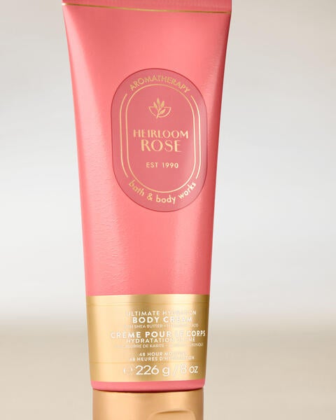 Crème pour le corps hydratation ultime Heirloom Rose