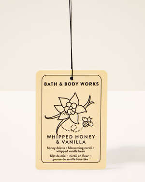 Whipped Honey & Vanilla Hanging Fragrance Diffuser