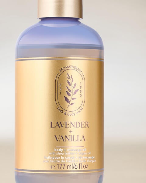 Huile pour le corps et de massage Lavender Vanilla