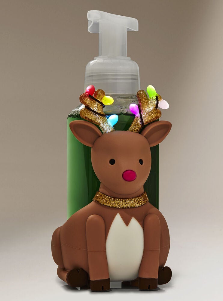 LightUp Reindeer Gentle Foaming Soap Holder Bath and Body Works