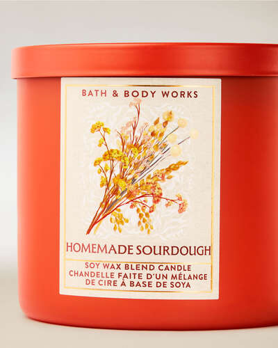 Homemade Sourdough 3-Wick Candle