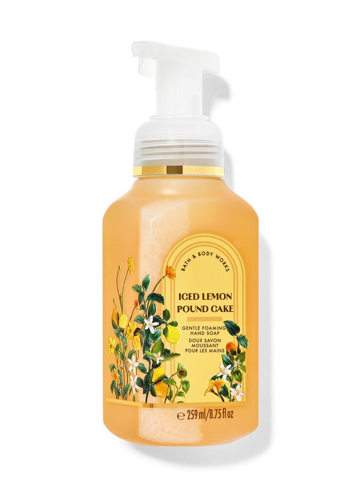 Iced Lemon Pound Cake Gentle Foaming Hand Soap Bath and Body Works