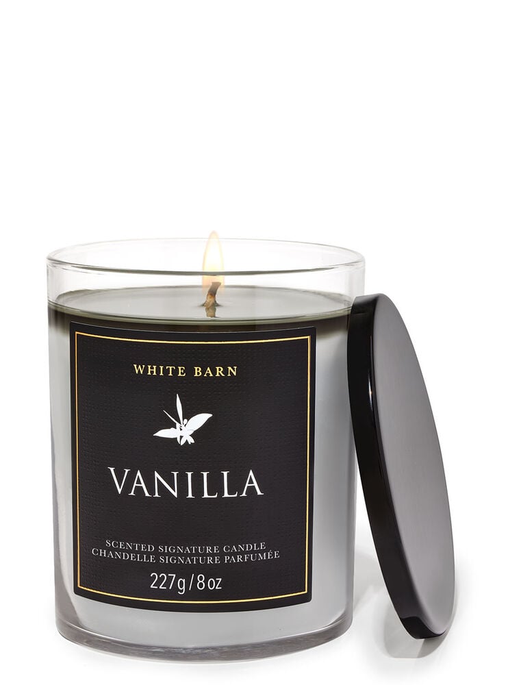 Vanilla Signature Single Wick Candle