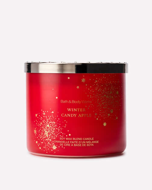 Winter Candy Apple 3-Wick Candle
