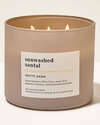 Sunwashed Santal 3-Wick Candle