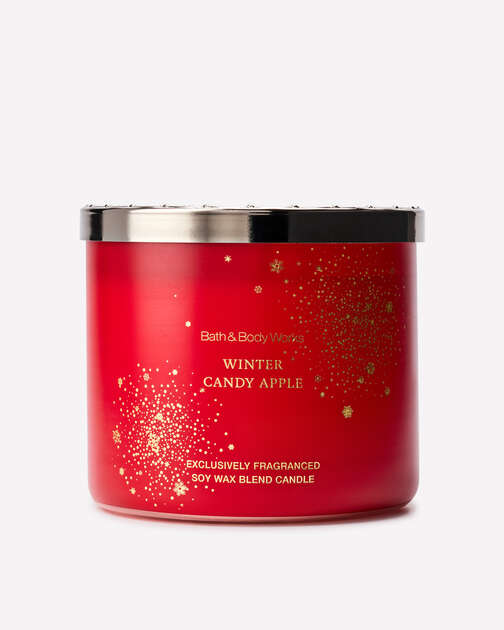 Winter Candy Apple 3-Wick Candle