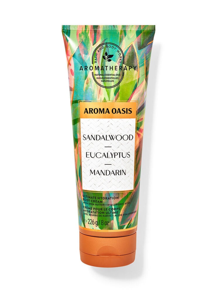 Crème pour le corps hydratation ultime Sandalwood Eucalyptus Mandarin