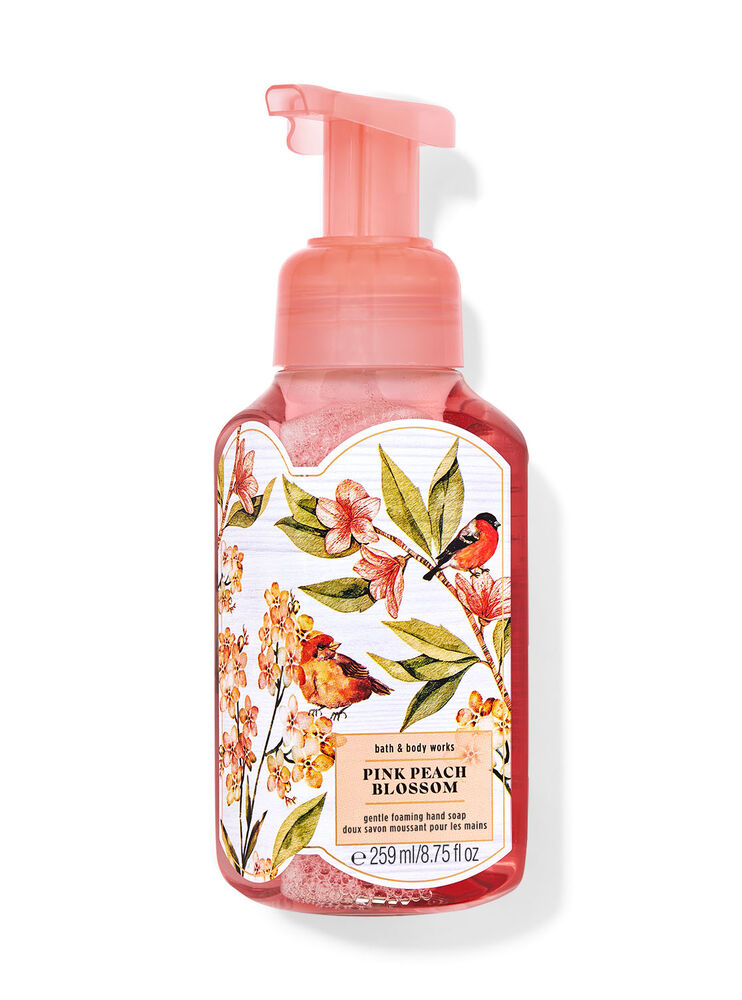 Doux savon moussant pour les mains Pink Peach Blossom