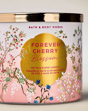 Forever Cherry Blossom 3-Wick Candle