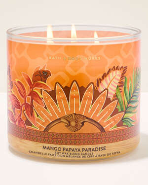 Mango Papaya Paradise 3-Wick Candle