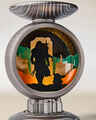 The Mandalorian Light-Up Pedestal 3-Wick Candle Holder