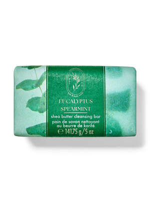 Stress Relief: Eucalyptus + Spearmint Shea Butter Cleansing Bar