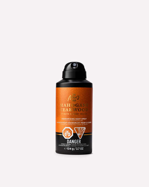 Mahogany Teakwood Deodorizing Body Spray