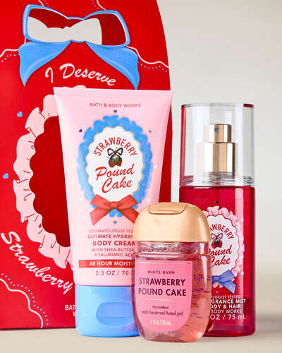 Strawberry Pound Cake Gift Set