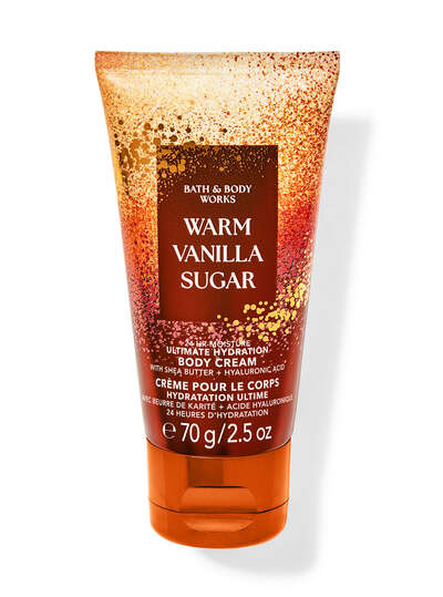 Warm Vanilla Sugar Travel Size Ultimate Hydration Body Cream