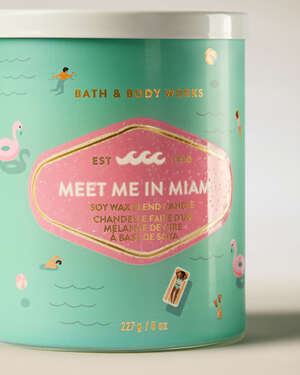 Meet Me In Miami Single Wick Candle