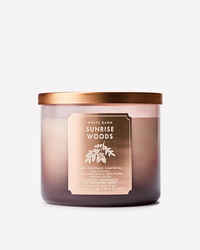 Sunrise Woods 3-Wick Candle