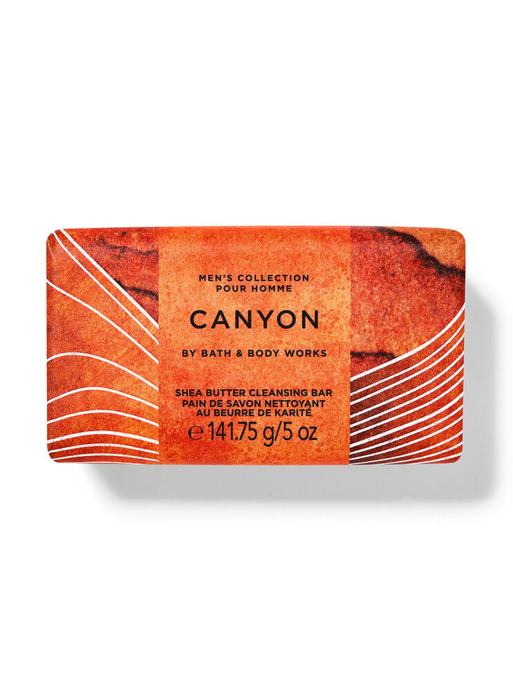 Pain de savon nettoyant au beurre de karité Canyon Image 1