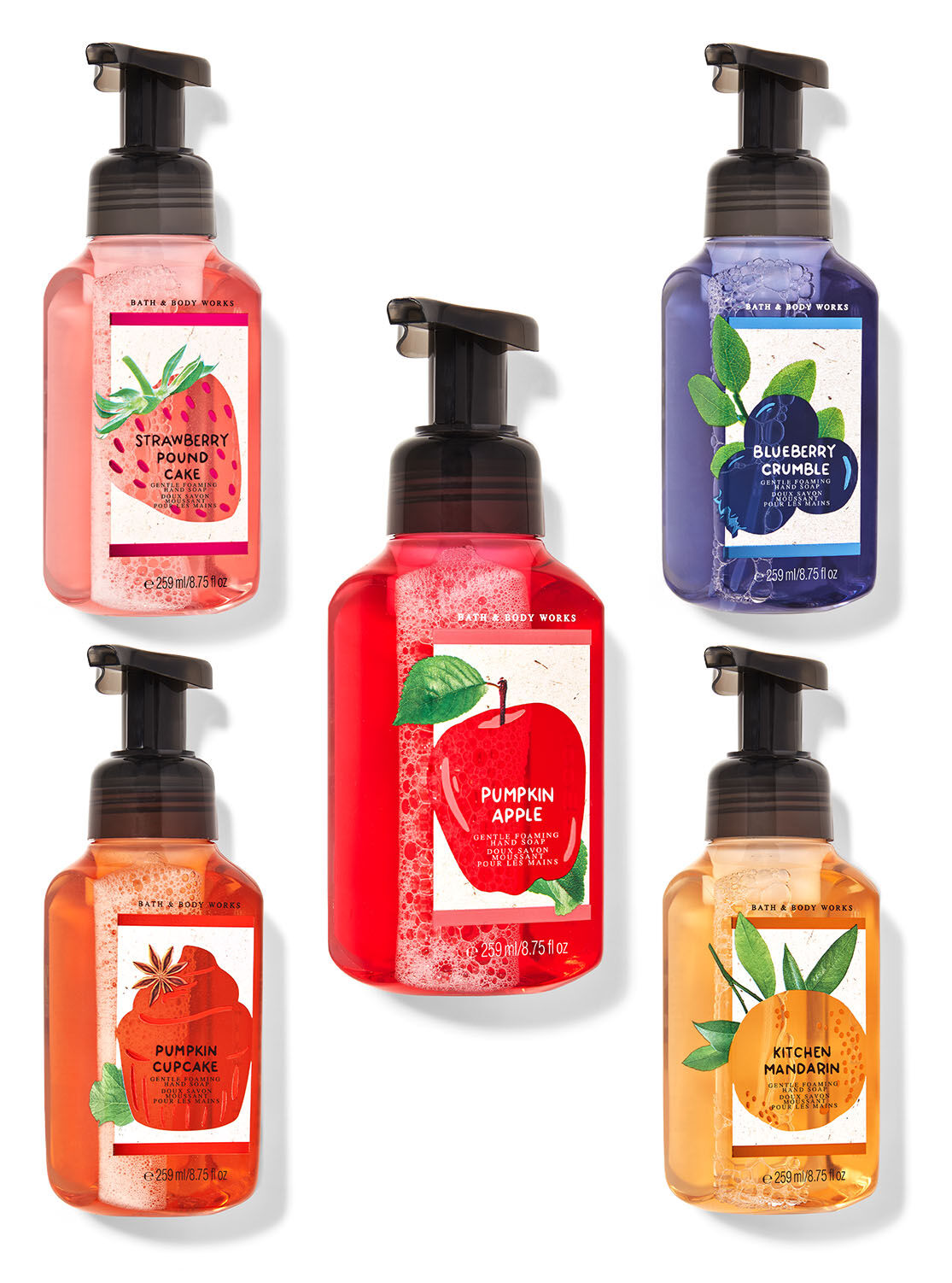 Fall Finds Gentle Foaming Hand Soap, 5-Pack