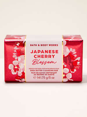 Japanese Cherry Blossom Shea Butter Cleansing Bar