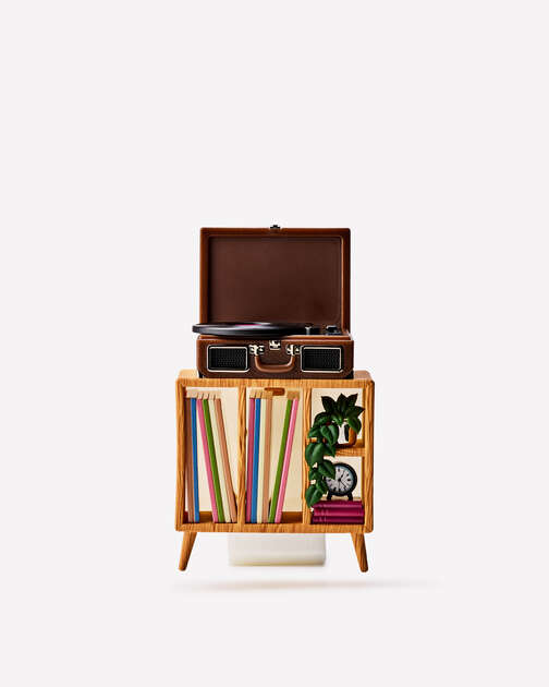 Record Player Display Scent Control&trade; Nightlight Wallflowers Fragrance Plug